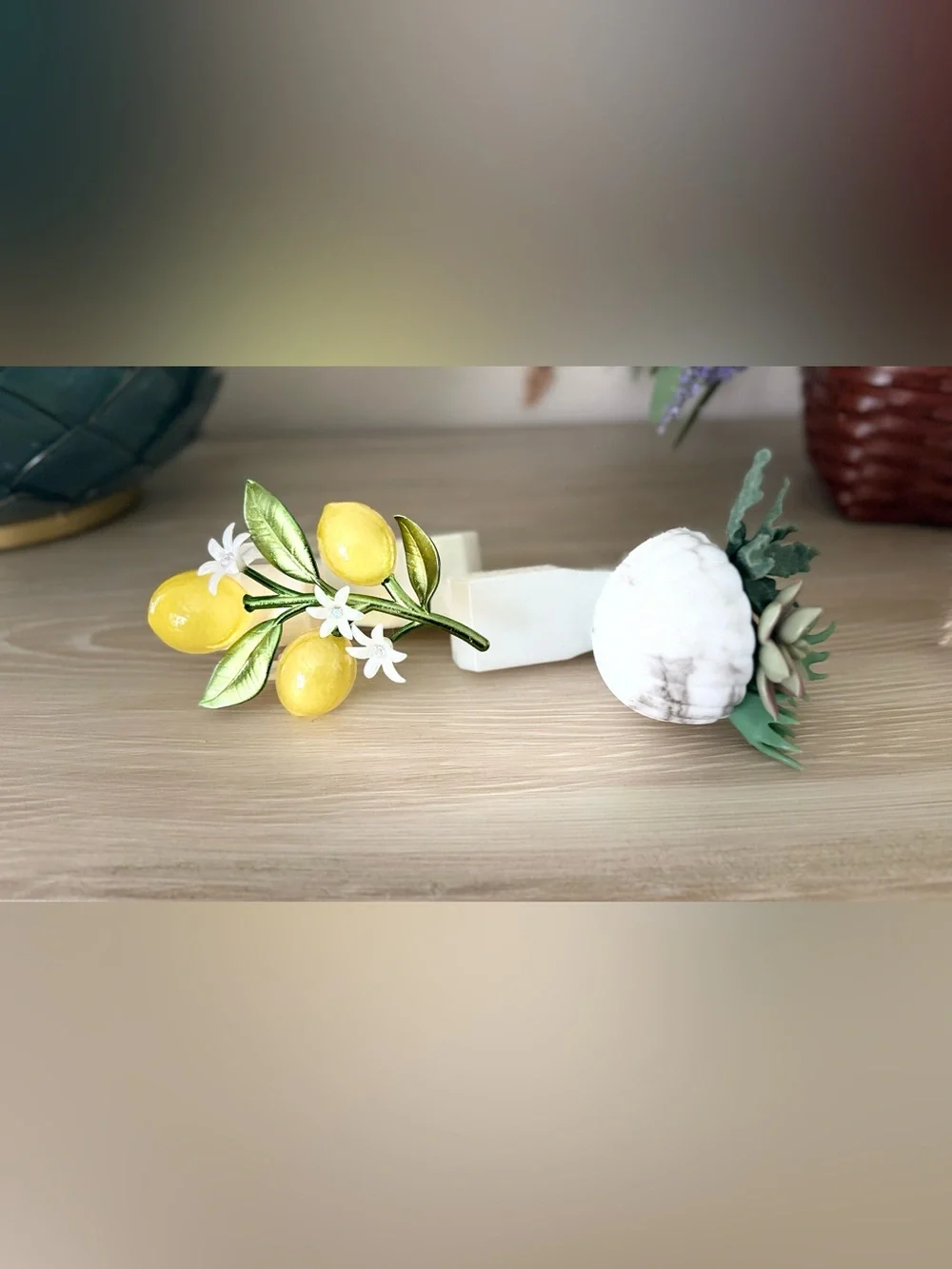 Bath and bodywork decorative Lemon & Succulent plug in air fresheners